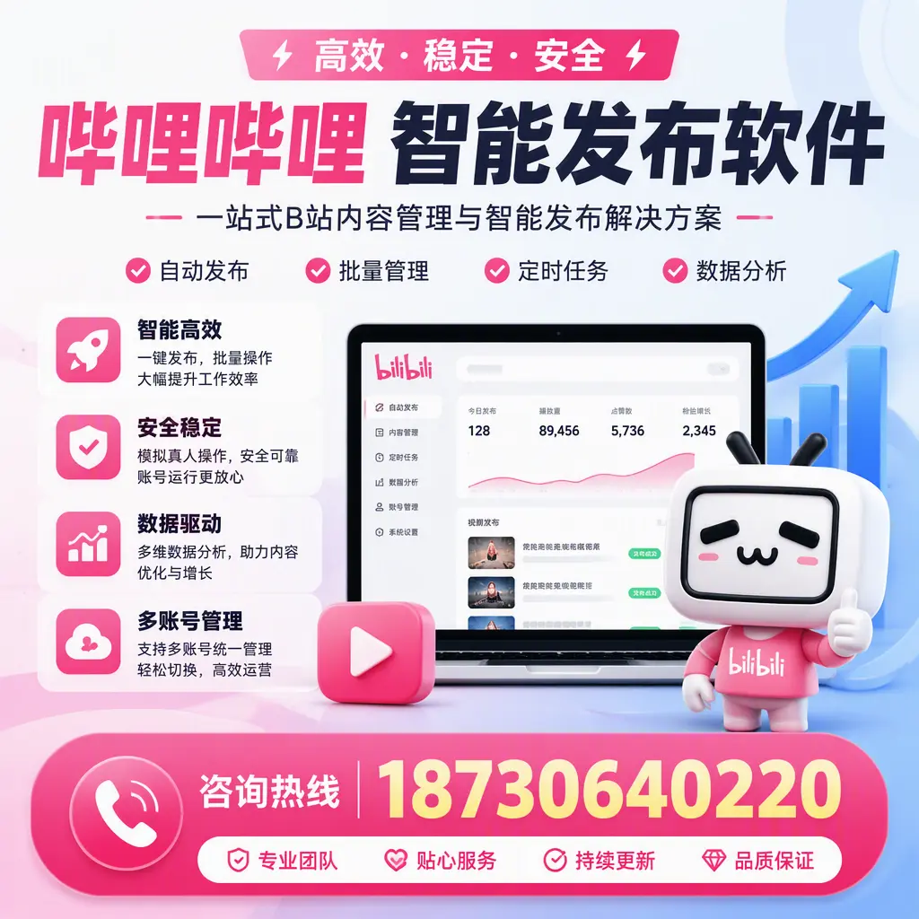哔哩哔哩智能发布软件适用场景分析：在 临夏 的最佳实践